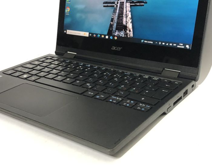 Нетбук-трансформер Б-класу Acer TravelMate Spin B118 / 11.6" (1366x768) IPS Touch / Intel Pentium Silver N5000 (4 ядра по 1.1 - 2.7 GHz) / 4 GB DDR4 / 128 GB SSD / Intel UHD Graphics 605 / WebCam / Win 10 Pro б/в - зображення 9