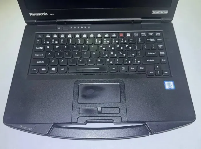 Захищений ноутбук-трансформер Б-клас Panasonic Toughbook CF-54 / 14" (1920x1080) TN / Intel Core i5-7300U (2 (4) ядра по 2.6 - 3.5 GHz) / 16 GB DDR3 / 256 GB SSD / Intel HD Graphics 620 / WebCam / Win 10 Pro б/в - зображення 5