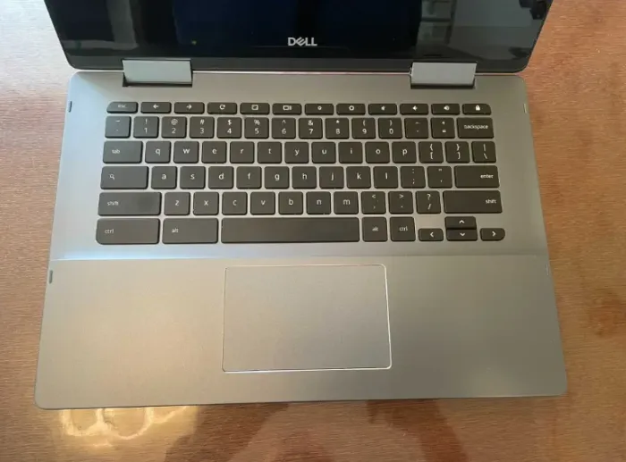 Ультрабук Dell Inspiron Chromebook 7486 / 14" (1920x1080) IPS Touch / Intel Core i3-8130U (2 (4) ядра по 2.2 - 3.4 GHz) / 4 GB DDR4 / 128 GB SSD / Intel UHD Graphics 620 / WebCam / Chrome OS б/в - зображення 4