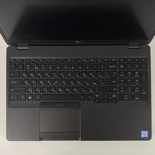 Ультрабук Б-клас Dell Latitude 5501 / 15.6" (1920x1080) IPS / Intel Core i5-9400H (4 (8) ядра по 2.5 - 4.3 GHz) / 16 GB DDR4 / 256 GB SSD / Intel UHD Graphics 630 / WebCam / SIM б/в - зображення 3