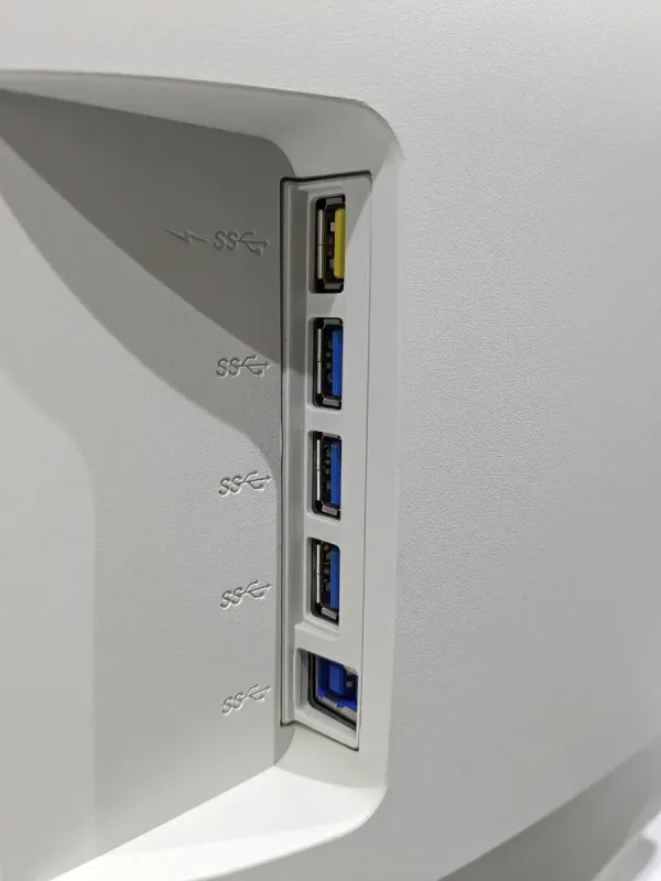 Монітор AOC 24P1 / 23.8" (1920x1080) IPS / VGA, DVI, DisplayPort, HDMI, USB / Вбудовані колонки 2x 2W б/в - зображення 5