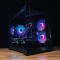 Збірка на замовлення: ігровий ПК Gamdias Aura GC10M ARGB Black Tower / AMD Ryzen 7 5700X (8 (16) ядер по 3,4 - 4,6 ГГц) / 32 ГБ DDR4 / 1000 ГБ SSD M.2 / AMD Radeon RX 6700 XT, 12 GB GDDR6, 192-bit / 650W б/в