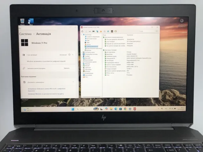 Мобільна робоча станція HP ZBook 15 G6 / 15,6" (1920x1080) IPS / Intel Core i5-9300H (4 (8) ядра по 2,4 - 4,1 ГГц) / 16 ГБ DDR4 / 512 ГБ SSD NVMe / nVidia Quadro T1000, 4 ГБ GDDR5, 128-біт / WebCam / Win 11 Pro б/в - зображення 10