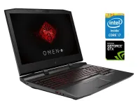 Ігровий ноутбук HP Omen X 17-ap010nr / 17.3" (1920x1080) IPS / Intel Core i7-7700HQ (4 (8) ядра по 2.8 - 3.8 GHz) / 16 GB DDR4 / 1000 GB SSD NVMe / nVidia GeForce GTX 1070, 8 GB GDDR5, 256-bit / WebCam б/в