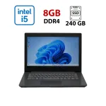 Ноутбук Б-клас Lenovo V330-14IKB / 14" (1920x1080) TN / Intel Core i5-8250U (4 (8) ядра по 1.6 - 3.4 GHz) / 8 GB DDR4 / 240 GB SSD / Intel UHD Graphics 620 / WebCam б/в