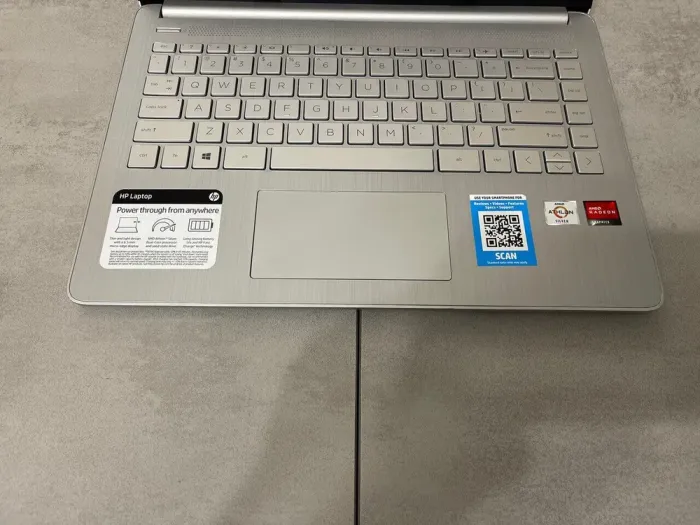 Ноутбук HP Pavilion 14-fq0051nr / 14" (1366x768) TN / AMD Athlon Silver 3050U (2 (4) ядра по 2.2 - 3.2 GHz) / 8 GB DDR4 / 128 GB SSD / AMD Radeon Vega 3 Graphics / WebCam б/в - зображення 3