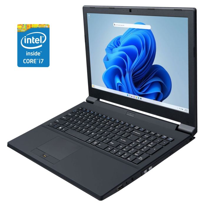 Ноутбук Clevo N350TW / 15.6" (1920x1080) IPS / Intel Core i7-8700T (6 (12) ядер по 2.4 - 4.0 GHz) / 16 GB DDR4 / 128 GB SSD + 750 HDD / Intel HD Graphics 630 / DVD-ROM / WebCam б/в - изображение 1