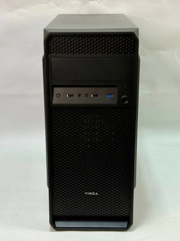Комп'ютер Vinga CS 210B Tower / Intel Core i7-7700 (4 (8) ядра по 3,6 - 4,2 ГГц) / 16 ГБ DDR4 / 240 ГБ SSD + 500 ГБ HDD / Intel HD Graphics 630 / 400 Вт б/в - зображення 3