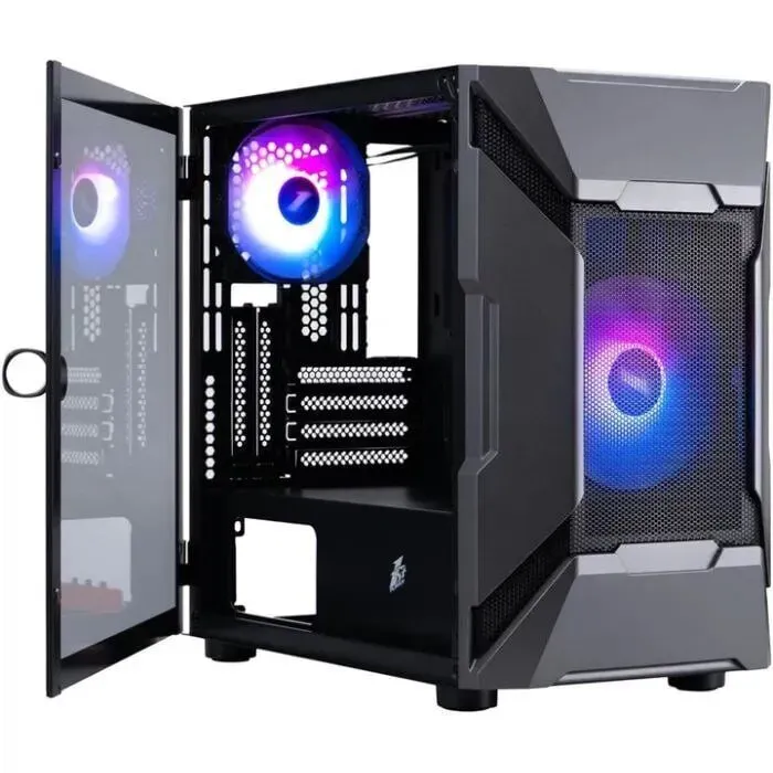 Ігровий ПК Forsage D3-A-BK Tower / AMD Ryzen 5 5500 (6 (12) ядер по 3,6 - 4,2 ГГц) / 16 ГБ DDR4 / 480 ГБ SSD / nVidia GeForce GTX 1660 Super, 6 ГБ GDDR6, 192-bit - зображення 2