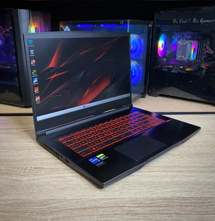 Ігровий ноутбук MSI GF63 Thin 11UC / 15.6" (1920x1080) IPS / Intel Core i5-11400H (6 (12) ядер по 2.7 - 4.5 GHz) / 8 GB DDR4 / 512 GB SSD / nVidia GeForce GTX 1650 Max-Q, 4 GB GDDR5, 128-bit / WebCam б/в - зображення 4