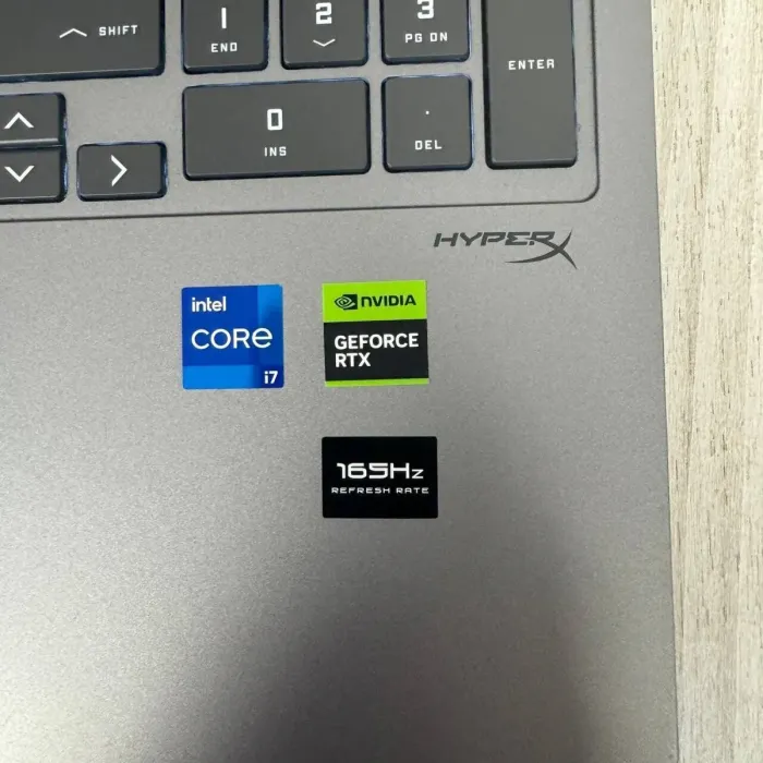 Ігровий ноутбук HP Omen 16-ae0001nr / 16.1" (1920x1080) IPS / Intel Core i7-14700HX (20 (28) ядер по 1,5 - 5,5 ГГц) / 16 ГБ DDR5 / 512 ГБ SSD / nVidia GeForce RTX 4070, 8 ГБ GDDR6, 128-bit / WebCam б/в - зображення 4