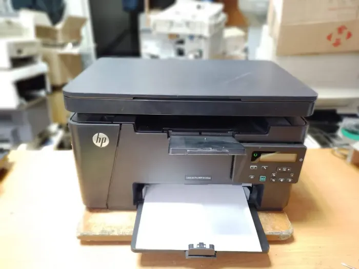 Принтер HP LaserJet MFP M125nw / Лазерний монохромний друк / 600x600 dpi / A4 / 20 стор./хв / USB 2.0, Ethernet, Wi-Fi б/в - зображення 2