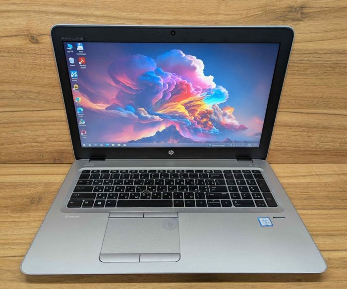 Ноутбук HP EliteBook 850 G3 / 15.6" (1920x1080) IPS / Intel Core i5-6200U (2 (4) ядра по 2.3 - 2.8 GHz) / 8 GB DDR4 / 240 GB SSD / Intel HD Graphics 520 / WebCam / Fingerprint / Windows 10 б/в - зображення 2