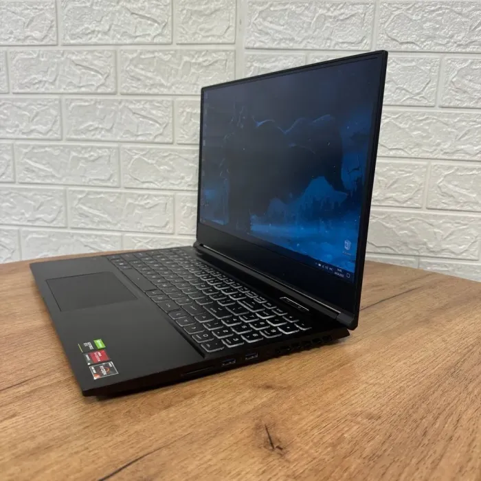 Ігровий ноутбук Gateway GWTN156-2BK / 15.6" (1920x1080) IPS / AMD Ryzen 5 4600H (6 (12) ядер по 3.0 - 4.0 GHz) / 8 GB DDR4 / 256 GB SSD / nVidia GeForce GTX 1650, 4 GB GDDR6, 128-bit / WebCam б/в - зображення 5