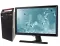Комплект ПК: Lenovo ThinkCentre E73 Tower / Intel Core i3-4170 (2 (4) ядра по 3.7 GHz) / 8 GB DDR3 / 500 GB HDD / Intel HD Graphics 4400 / DVD-RW + Монітор  22" (1920x1080) IPS / 1x HDMI, 1x VGA, 1x Audio б/в