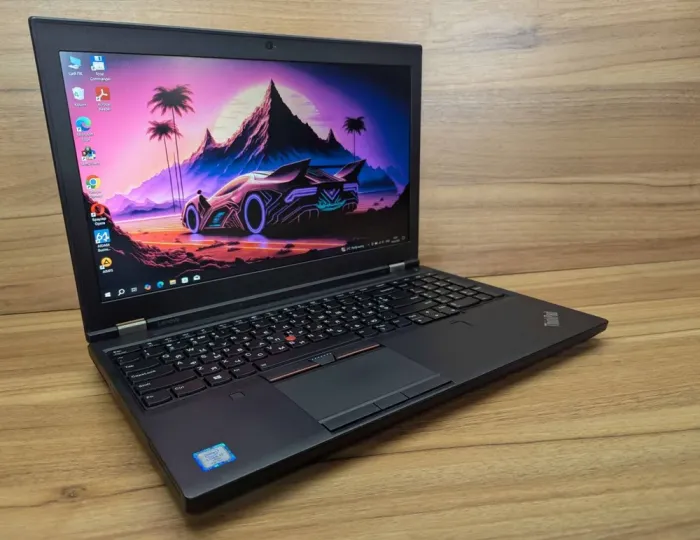 Мобільна робоча станція Lenovo ThinkPad P51 / 15.6" (1920x1080) IPS / Intel Core i7-7820HQ (4 (8) ядра по 2.9 - 3.9 GHz) / 32 GB DDR4 / 512 GB SSD / nVidia Quadro M2200, 4 GB GDDR5, 128-bit / WebCam / Fingerprint / Windows 10 б/в - зображення 4