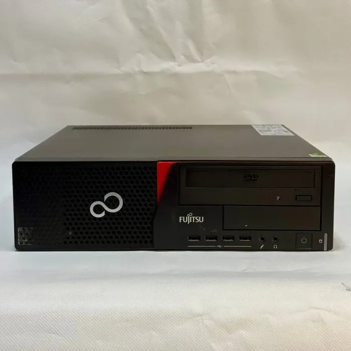 Комп'ютер Fujitsu Esprimo E720 E85 SFF / Intel Core i3-4330 (2 (4) ядра по 3.5 GHz) / 8 GB DDR3 / 120 GB SSD + 500 GB HDD / Intel HD Graphics 4400 / DVD-ROM б/в - зображення 4