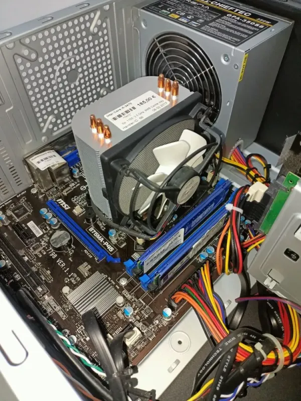 Комп'ютер Б-клас 2E Rational 1305 Tower / Intel Core i5-3470 (4 ядра по 3.2 - 3.6 GHz) / 8 GB DDR3 / 500 GB HDD / Intel HD Graphics 2500 / DVD-ROM / 350W / VGA б/в - зображення 6