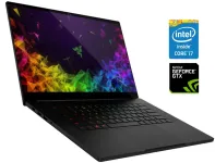 Ігровий ноутбук Б-клас Razer Blade 15 RZ09-02385 / 15.6" (1920x1080) IPS / Intel Core i7-8750H (6 (12) ядер по 2.2 - 4.1 GHz) / 16 GB DDR4 / 256 GB SSD NVMe / nVidia GeForce GTX 1060 Max-Q, 6 GB GDDR5, 192-bit б/в