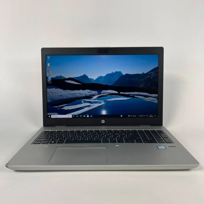 Ультрабук Б-клас HP ProBook 650 G4 / 15.6" (1920x1080) IPS / Intel Core i7-8650U (4 (8) ядра по 1.9 - 4.2 GHz) / 8 GB DDR4 / 256 GB SSD / Intel UHD Graphics 630 / WebCam / Fingerprint б/в - зображення 2