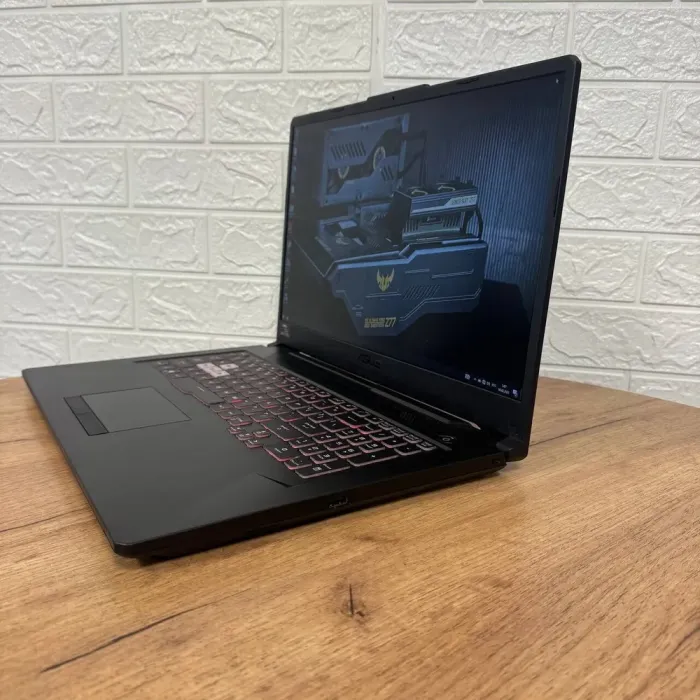 Ігровий ноутбук Asus Tuf Gaming FA706IH / 17.3" (1920x1080) IPS / AMD Ryzen 5 4600H (6 (12) ядер по 3.0 - 4.0 GHz) / 8 GB DDR4 / 512 GB SSD NVMe / nVidia GeForce GTX 1650, 4 GB GDDR5, 128-bit / WebCam б/в - зображення 5