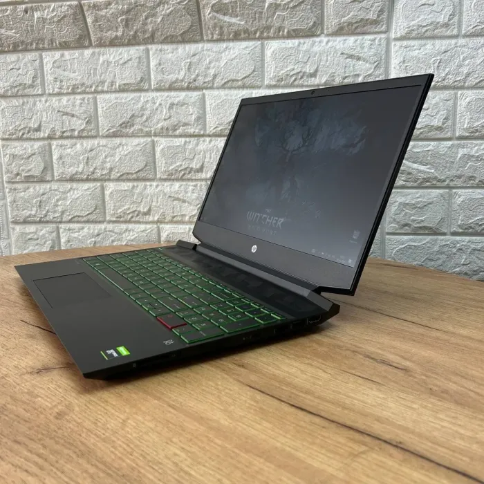 Ігровий ноутбук Б-клас HP Pavilion 15-ec1010nr / 15.6" (1920x1080) IPS / AMD Ryzen 5 4600H (6 (12) ядер по 3.0 - 4.0 GHz) / 8 GB DDR4 / 512 GB SSD / nVidia GeForce GTX 1650, 4 GB GDDR6, 128-bit / WebCam б/в - зображення 5
