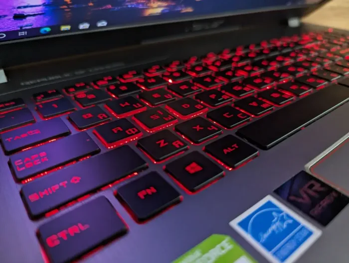 Ігровий ноутбук Asus GL 502V / 15.6" (1920x1080) IPS / Intel Core i7-7700HQ (4 (8) ядра по 2.8 - 3.8 GHz) / 16 GB DDR4 / 256 GB SSD + 1000 GB HDD / nVidia GeForce GTX 1060, 6 GB GDDR5, 192-bit / WebCam / Windows 10 б/в - зображення 6