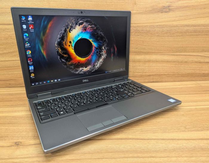 Мобільна робоча станція Dell Precision 7540 / 15,6" (1920x1080) IPS / Intel Core i7-9850H (6 (12) ядер по 2,6 - 4,6 ГГц) / 32 ГБ DDR4 / 512 ГБ SSD / nVidia Quadro T2000, 4 ГБ GDDR5, 128-біт / WebCam / Windows 10 б/в - изображение 4