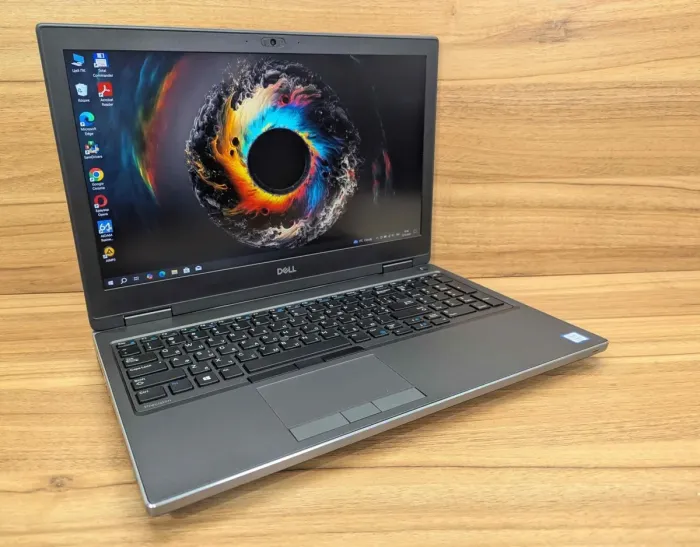 Мобільна робоча станція Dell Precision 7540 / 15,6" (1920x1080) IPS / Intel Core i7-9850H (6 (12) ядер по 2,6 - 4,6 ГГц) / 32 ГБ DDR4 / 512 ГБ SSD / nVidia Quadro T2000, 4 ГБ GDDR5, 128-біт / WebCam / Windows 10 б/в - зображення 4