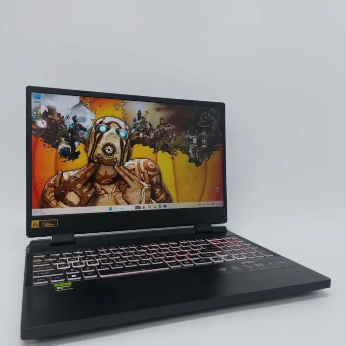 Ігровий ноутбук Acer Nitro 5 / 15.6" (1920x1080) IPS / Intel Core i5-12450H (8 (12) ядер по 3.3 - 4.4 GHz) / 16 GB DDR5 / 512 GB SSD / nVidia GeForce RTX 4050, 6 GB GDDR6, 96-bit / WebCam б/в - зображення 2
