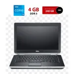 Ноутбук Б-клас Dell Latitude E5520 / 15.6" (1366x768) TN / Intel Core i5-2520M (2 (4) ядра по 2.5 - 3.2 GHz) / 4 GB DDR3 / 240 GB SSD / Intel HD Graphics 3000 / WebCam б/в