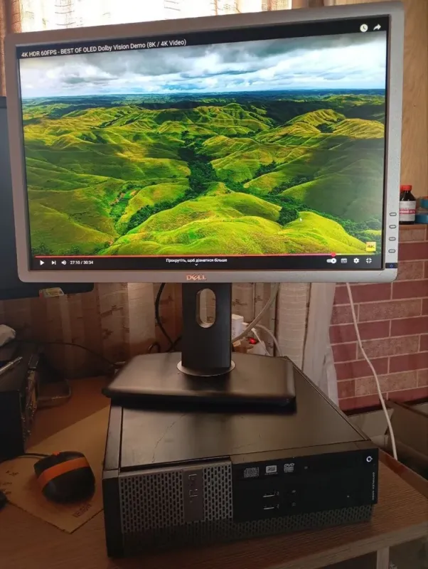 Комплект ПК Б-клас: Dell OptiPlex 3020 SFF / Intel Core i5-4590 (4 ядра по 3.3 - 3.7 GHz) / 8 GB DDR3 / 120 GB SSD / Intel HD Graphics 4600 + Монітор Dell Professional P2213t / 22" (1680x1050) TN / 1x DP, 1x DVI, 1x VGA, 3x USB 2.0 б/в - зображення 3