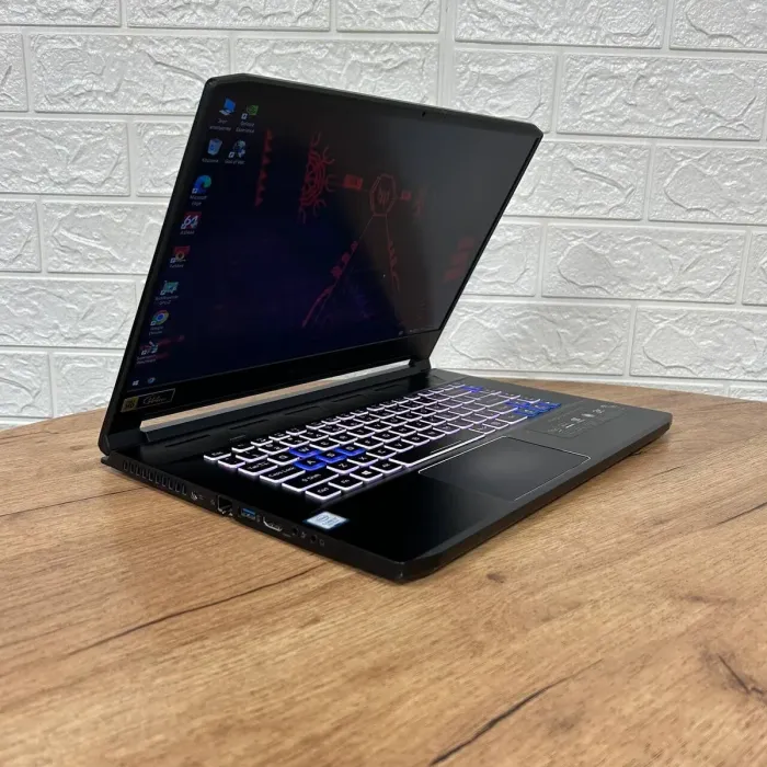 Ігровий ноутбук Б-клас Acer Predator Triton 500 PT515-51 / 15.6" (1920x1080) IPS / Intel Core i7-9750H (6 (12) ядер по 2.6 - 4.5 GHz) / 16 GB DDR4 / 512 GB SSD / nVidia GeForce RTX 2060, 6 GB GDDR6, 192-bit / WebCam б/в - зображення 4