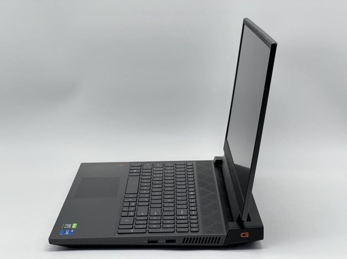 Ігровий ноутбук Б-класу Dell G15 5511 / 15,6" (1920x1080) IPS / Intel Core i7-11800H (8 (16) ядер по 2.3 - 4.6 GHz) / 16 GB DDR4 / 512 GB SSD / nVidia GeForce RTX 3060, 6 GB GDDR6, 192-bit / WebCam б/в - изображение 4