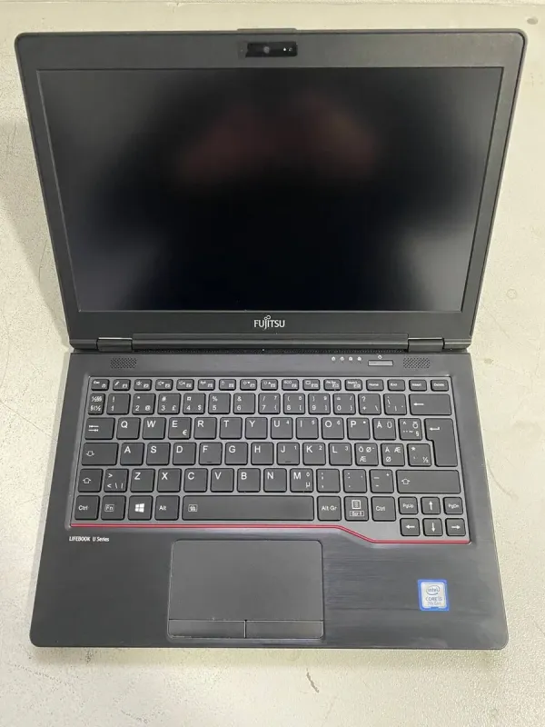 Нетбук Fujitsu LifeBook U728 / 12.5" (1920x1080) IPS / Intel Core i5-7200U (2 (4) ядра 2.5 - 3.1 GHz) / 8 GB DDR4 / 256 GB SSD / Intel UHD Graphics 620 / WebCam б/в - зображення 2