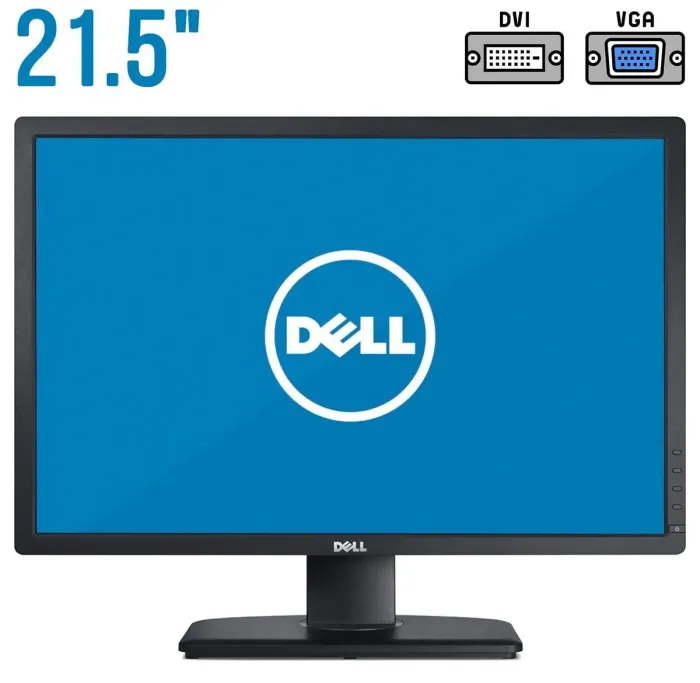 Монітор Б-клас Dell Professional P2212Hb / 21.5" (1920x1080) TN / DVI, VGA, USB / VESA 100x100 б/в - зображення 1