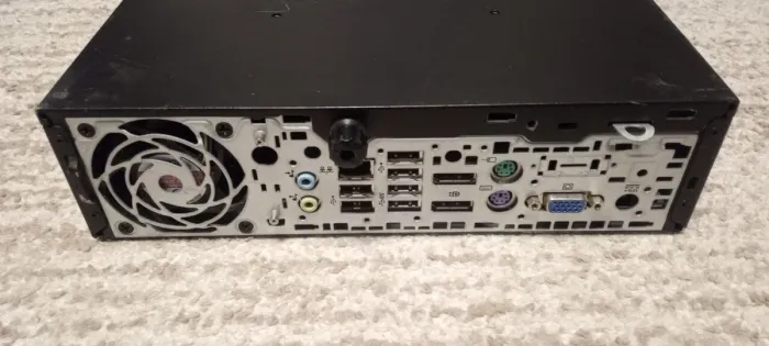 Неттоп Б-клас HP EliteDesk 800 G1 USFF / Intel Core i5-4570S (4 ядра по 2.9 - 3.6 GHz) / 8 GB DDR3 / 240 GB SSD / Intel HD Graphics 4600 б/в - зображення 3