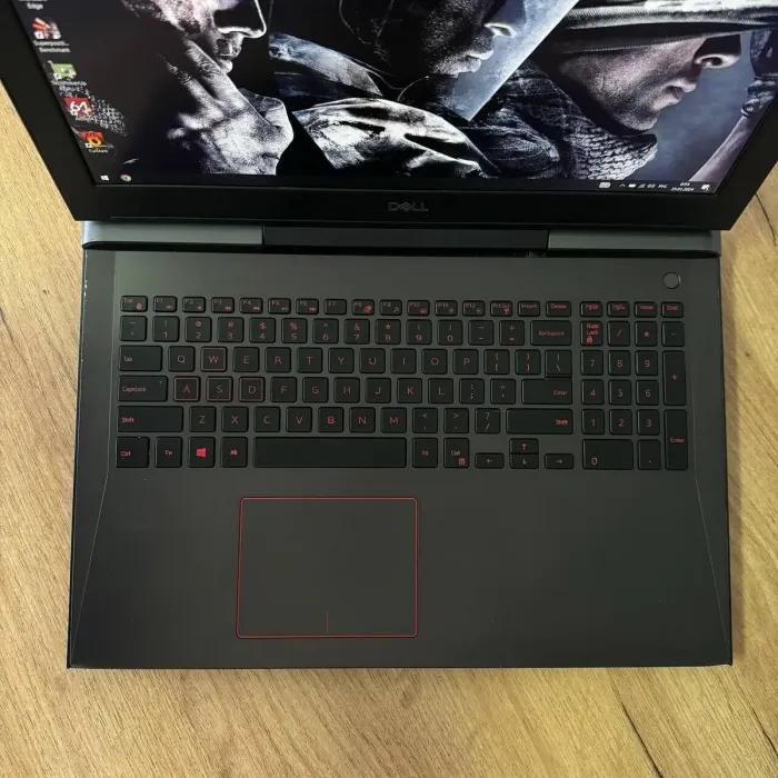 Ігровий ноутбук Б-клас Dell Inspiron 15 7577 / 15.6" (1920x1080) IPS / Intel Core i5-7300HQ (4 ядра по 2.5 - 3.5 GHz) / 16 GB DDR4 / 128 GB SSD + 1000 GB HDD / nVidia GeForce GTX 1060 Max-Q, 6 GB GDDR5, 192-bit / WebCam б/в - зображення 7