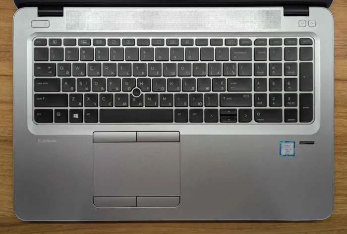 Ноутбук HP EliteBook 850 G4 / 15.6" (1920x1080) IPS / Intel Core i7-7600U (2 (4) ядра по 2.8 - 3.9 GHz) / 16 GB DDR4 / 256 GB SSD / Intel HD Graphics 620 / WebCam / Fingerprint / Windows 10 б/в - зображення 3