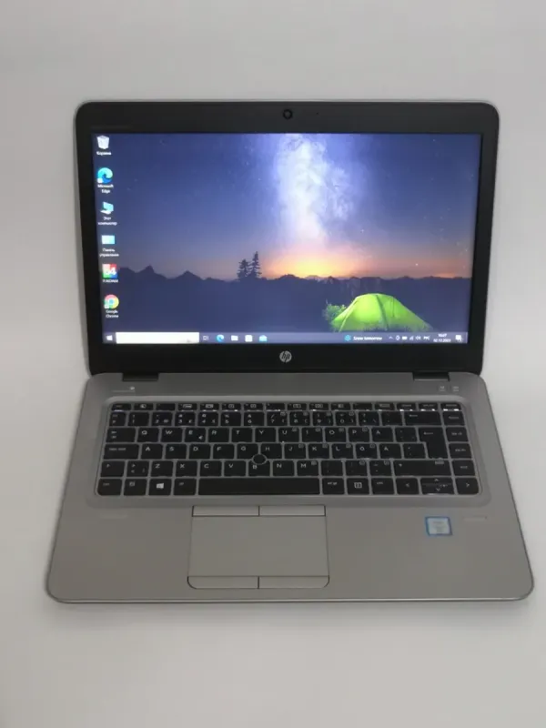 Ультрабук Б-клас HP EliteBook 840 G3 / 14" (1920x1080) TN / Intel Core i7-6600U (2 (4) ядра по 2.6 - 3.4 GHz) / 8 GB DDR4 / 240 GB SSD / Intel HD Graphics 520 / WebCam / DisplayPort / Windows 10 Pro б/в - зображення 2