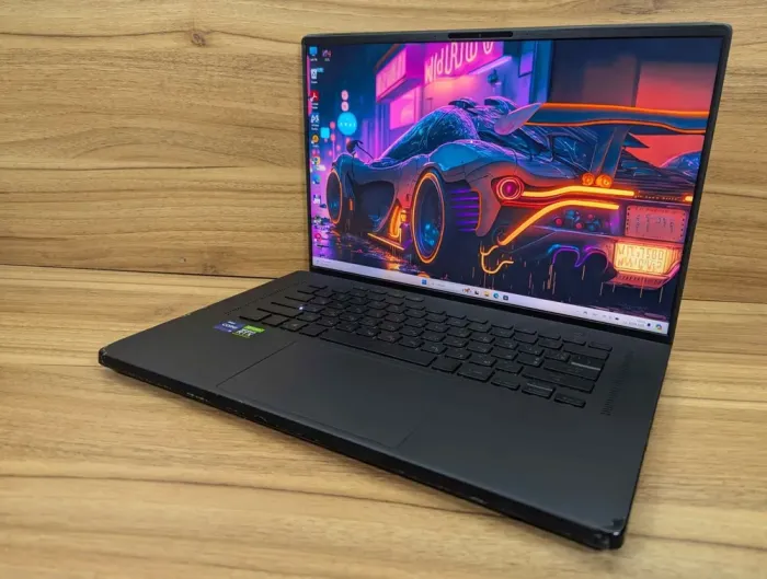 Ігровий ноутбук Б-класу Asus ROG Zephyrus M16 GU603ZW / 16" (1920x1200) IPS / Intel Core i9-12900H (14 (20) ядер по 3,8 - 5,0 ГГц) / 16 ГБ DDR5 / 512 ГБ SSD / nVidia GeForce RTX 3070 Ti, 8 ГБ GDDR6X, 256-bit / WebCam / Windows 11 б/в - зображення 6