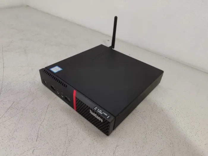 Неттоп Lenovo ThinkCentre M900 Mini USFF / Intel Core i3-6100T (2 (4) ядра по 3.2 GHz) / 8 GB DDR3 / 128 GB SSD / Intel HD Graphics 530 / Wi-Fi б/в - зображення 5