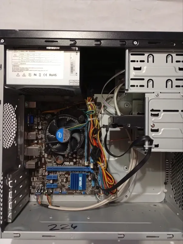 ПК 3Q Tower / Intel Core i5-2500 (4 ядра по 3.3 - 3.7 GHz) / 8 GB DDR3 / 320 GB HDD / Intel HD Graphics 2000 / 400W б/в - зображення 5