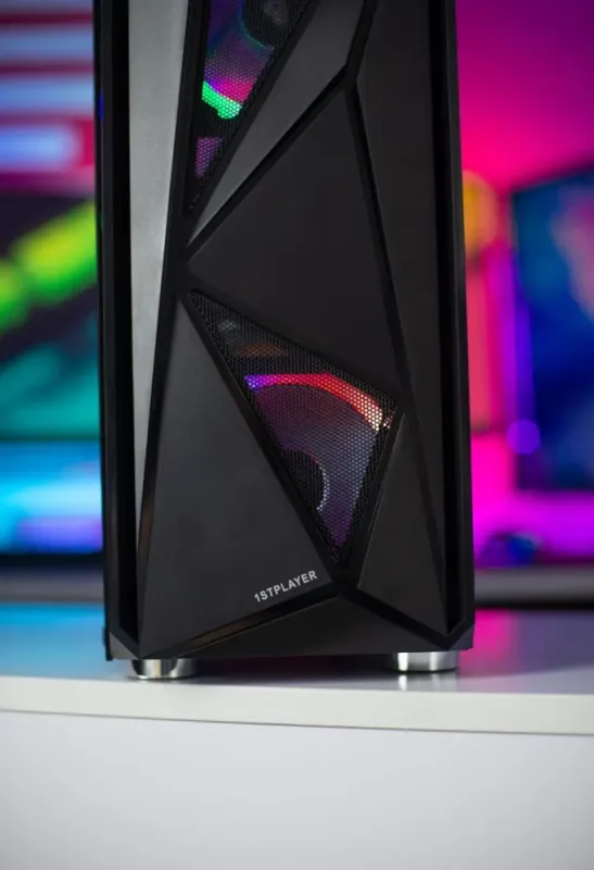 Ігровий ПК 1stPlayer FIREROSE RGB Tower / Intel Core i3-10100F (4 (8) ядра по 3.6 - 4.3 GHz) / 16 GB DDR4 / 240 GB SSD / nVidia GeForce GTX 1650, 4 GB GDDR5, 128-bit / 700W - зображення 7