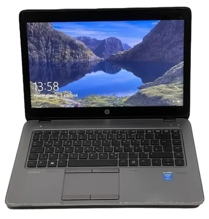 Ноутбук Б-клас HP EliteBook 840 G2 / 14" (1600x900) TN / Intel Core i5-5200U (2 (4) ядра по 2.2 - 2.7 GHz) / 8 GB DDR3 / 500 GB HDD / Intel HD Graphics 5500 / WebCam / Windows 10 Pro б/в - зображення 3