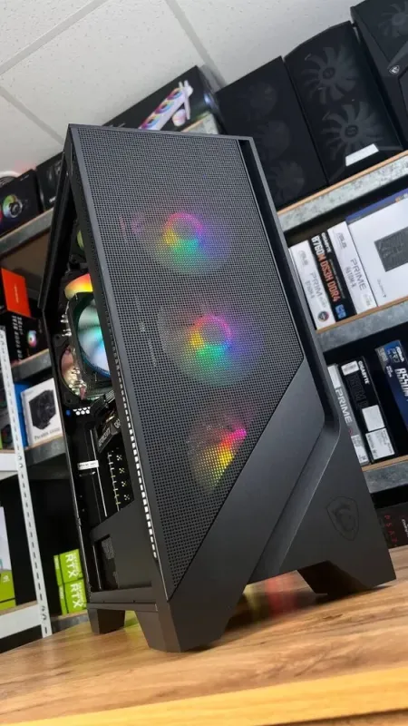 Збірка під замовлення:ігровий ПК MSI MAG Forge 120A Tower / AMD Ryzen 5 5600 (6 (12) ядер по 3.5 - 4.4 GHz) / 32 GB DDR4 / 1000 GB SSD M.2 / nVidia GeForce RTX 4060, 8 GB GDDR6, 128-bit / 650W - зображення 6