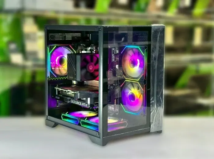 Ігровий ПК Asus Prime Tower / AMD Ryzen 5 8400F (6 (12) ядер по 4.2 - 4.7 GHz) / 16 GB DDR5 / 1000 GB SSD / nVidia GeForce RTX 4060 Ti, 8 GB GDDR6, 128-bit / 550W - зображення 2