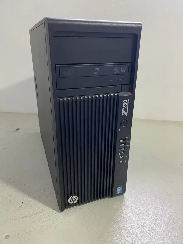 Робоча станція HP Workstation Z230 Tower / Intel Xeon E3-1240 v3 (4 (8) ядра по 3.4 - 3.8 GHz) / 16 GB DDR3 / 240 GB SSD + 500 GB HDD / nVidia GeForce GTX 650 Ti, 2 GB GDDR5, 128-bit / DVD-ROM / VGA б/в - зображення 2