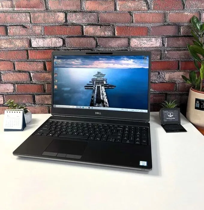 Мобільна робоча станція Dell Precision 7550 / 15.6" (1920x1080) IPS / Intel Xeon W-10855M (6 (12) ядер по 2.8 - 5.1 GHz) / 64 GB DDR4 / 1000 GB SSD M.2 / nVidia Quadro RTX 5000, 16 GB GDDR6, 256-bit / WebCam / Win 11 Pro б/в - зображення 3