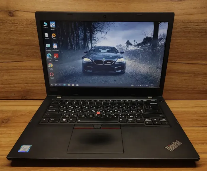 Ультрабук Б-клас Lenovo ThinkPad L480 / 14" (1920x1080) TN / Intel Core i5-8350U (4 (8) ядра по 1.7-3.6 GHz) / 16 GB DDR4 / 480 GB SSD / UHD Graphics 620 / WebCam б/в - зображення 2